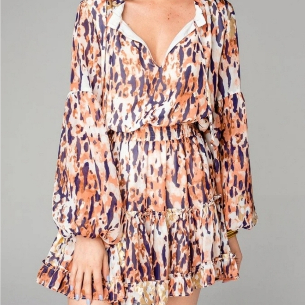 Buddy Love Zozo Multicolor Mini Dress